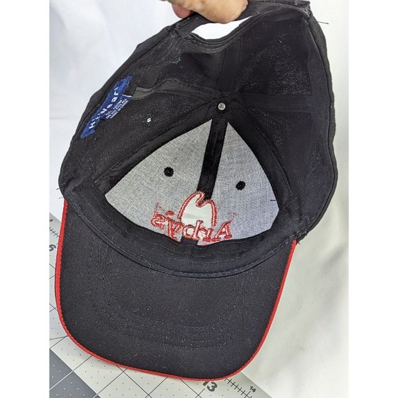 Arbys Restaurant Adjustable Hat Cap Tan Hit Wear Black - Picture 5 of 6